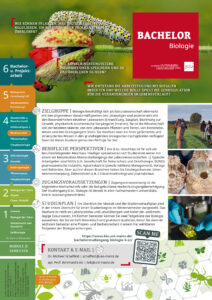 Flyer | Studiengang Bachelor Biologie | JGU Mainz